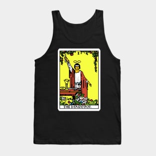 Pixel Tarot Card - The Magician Tank Top